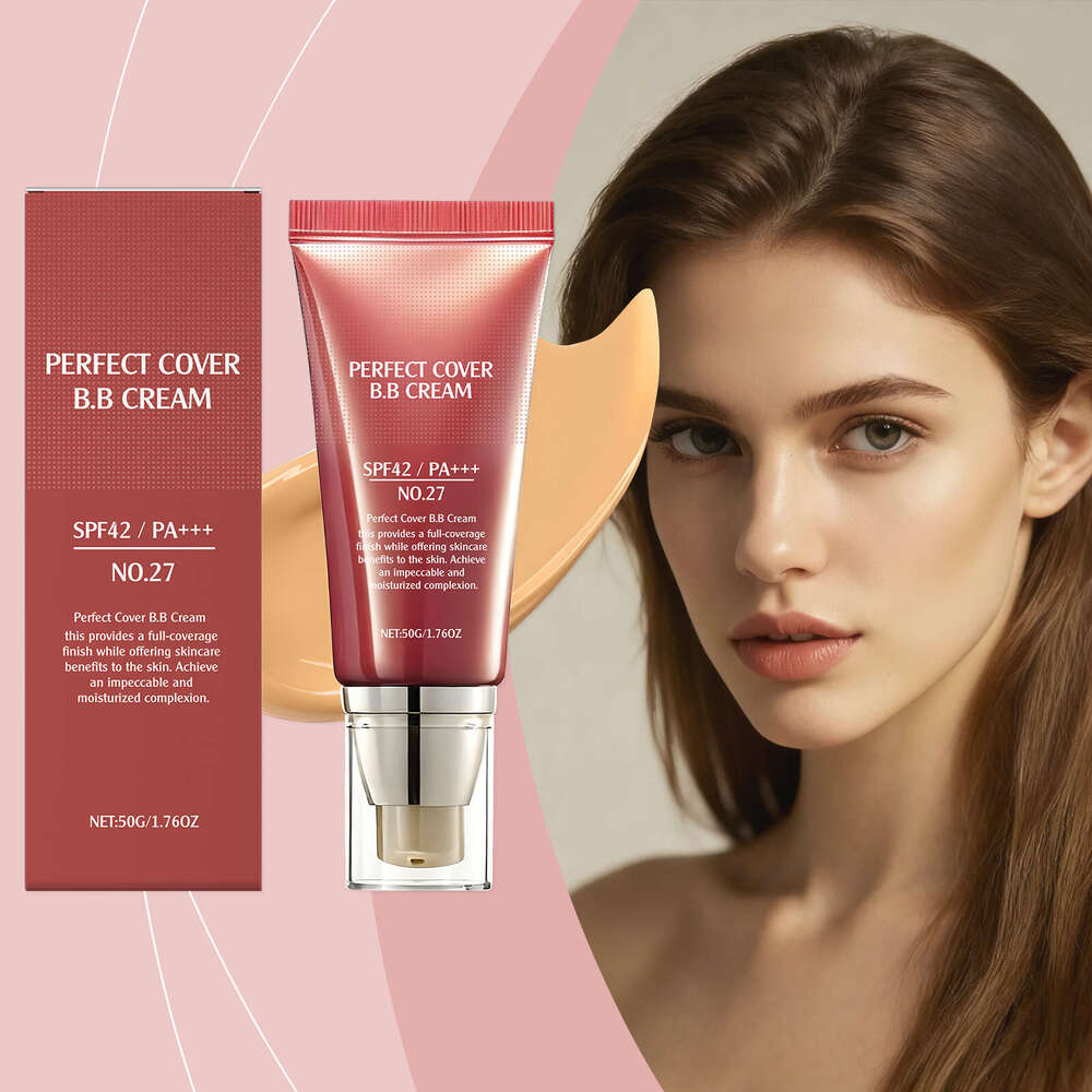AMZ Dark Skin Tone Softening Concealer Lightweight Moisturizing Brightening Matte Clear Delicate Texture Creates Hydrating BB Cream
