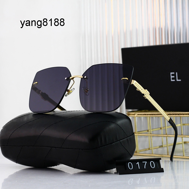 cc channels Chanesl Designer For Women Classic Retro Lens Men Fashion Street Camping Vacation UV radiation protection Sunglasses Gold glasses Sunglasses UECJ