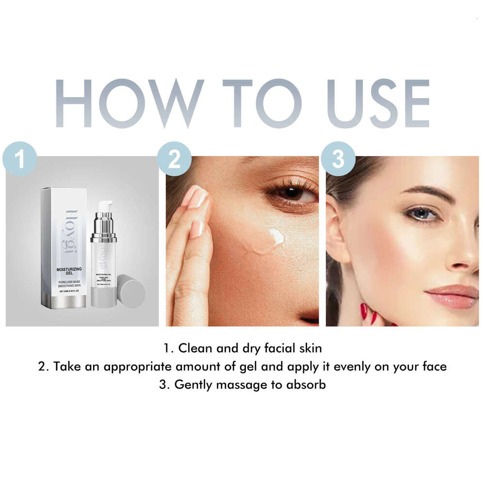 Hoygi Pre-Makeup Primer Moisturizing Nourishing Skin Concealer Hydrating Natural Lightweight Gel