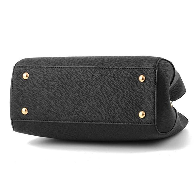 Yogodlns Elegant Women Messenger Bags with flower pendant Office Ladies Totes Pure Handbag for female Crossbody Shoulder Bags 260130