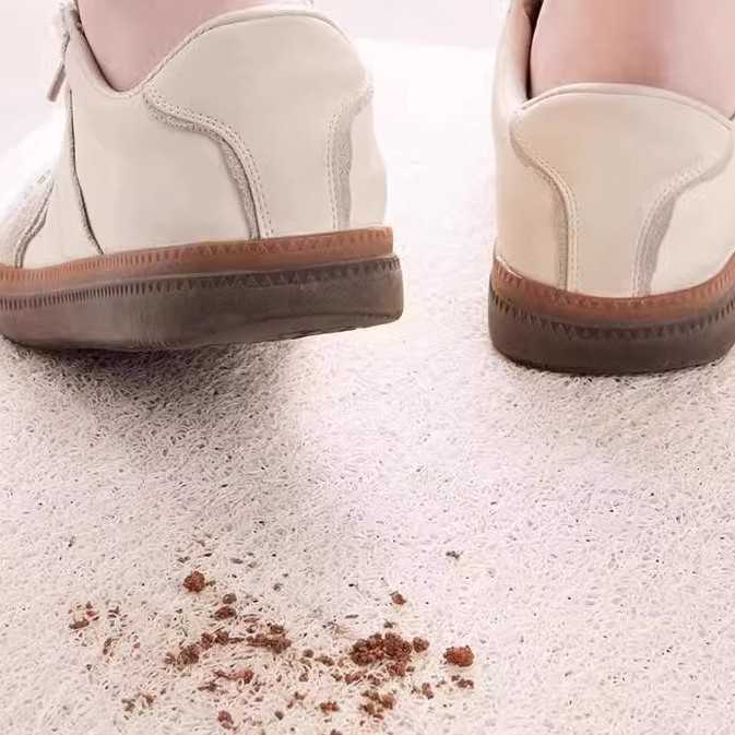 Entrance Door Mat Foyer Entrance Dust Removal Mat Cartoon Wear-resistant Cuttable Silk Loop Mat Non-slip Mat S260207