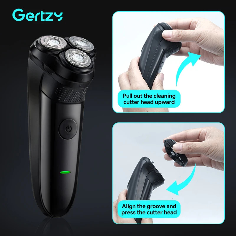 Men Shaver 3 Floating Blades USB-C Fast Charge Perfect Travel and Gift Choice enhancing your daily shaving experience perf 260126