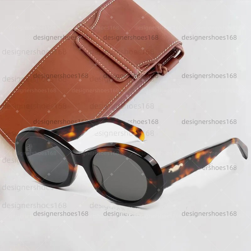 High quality designer sunglasses for women men CL40194 Classics Oval glasses Sun glasses Retro Small Round Frame Sexy Little Women Fashion Luxury Glasses
