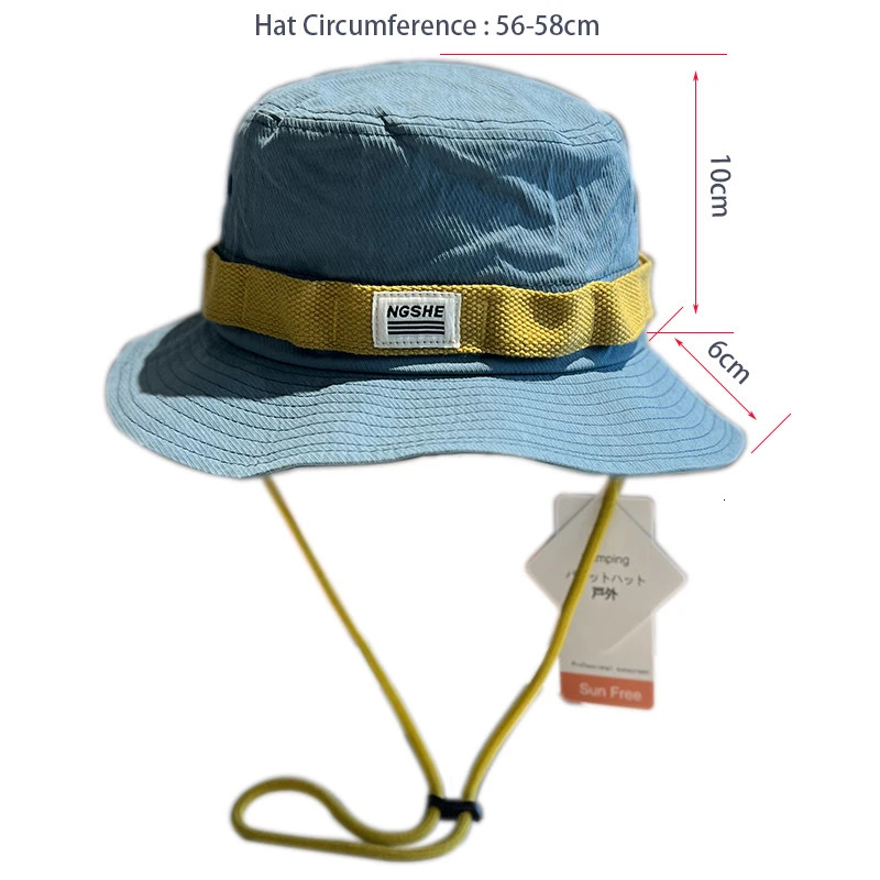 UV Protection Sun Hat for Outdoor Wide Brim Fishing Bucket Hat Men Women Summer Camping Beach Cap Sun hats for Women 260204