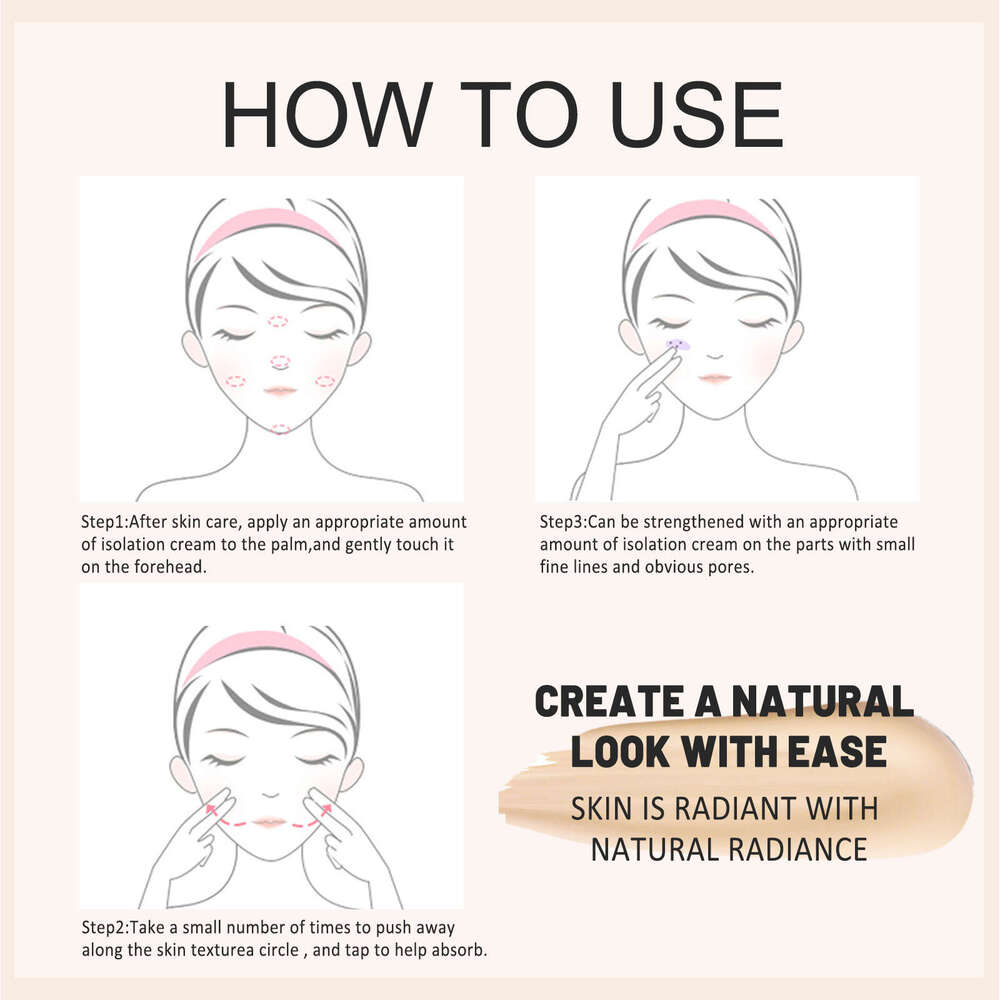 EELHOE Makeup Moisturizing Skin Concealer Brightening Softening Primer Foundation
