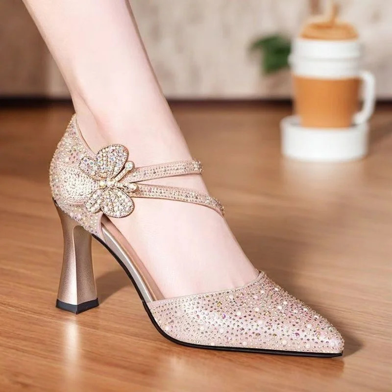 cresfimix women fashion plus size high quality buckle strap stiletto heel shoes lady casual wine red sexy party club pumps ab727 260208