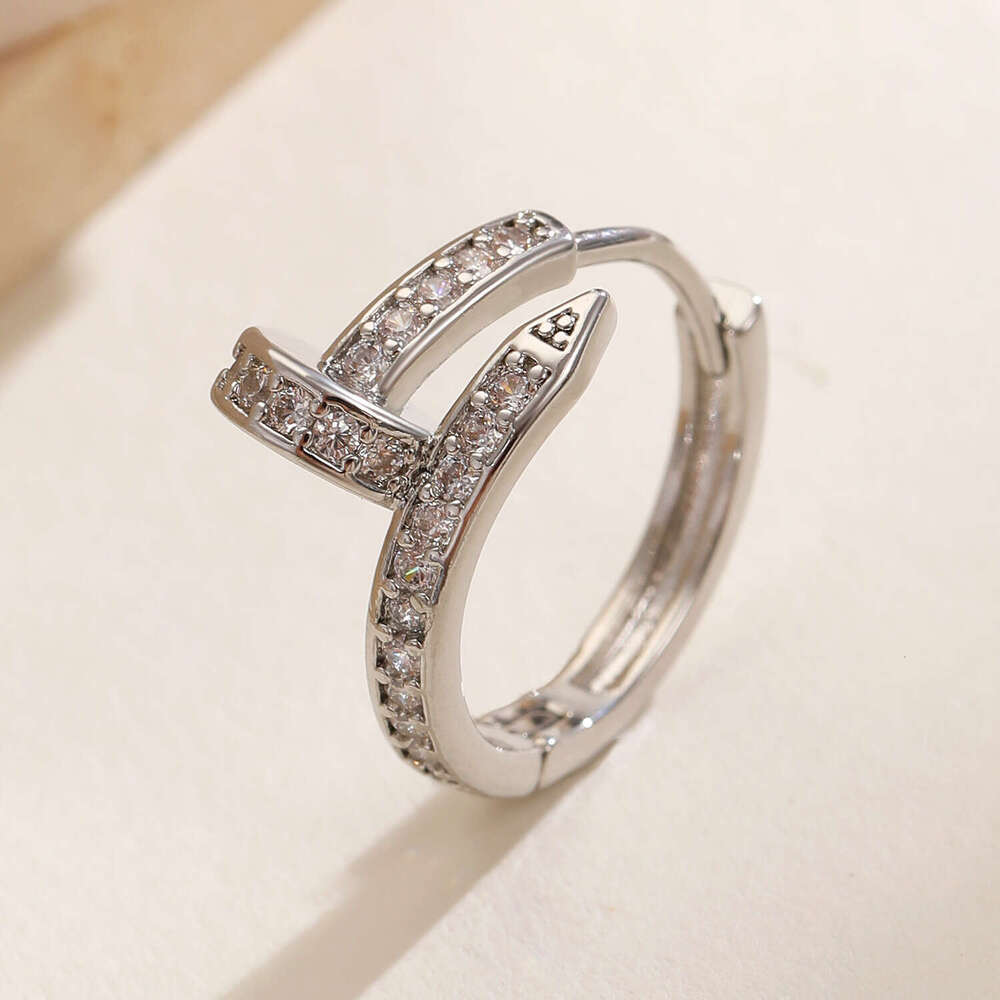 Women's Jewelry Luxury Earrings Designer Earrings For Woman Earrings For Men Ear Cuffs Niche Diamond Studded Single Ear Buckle Personality Diamon