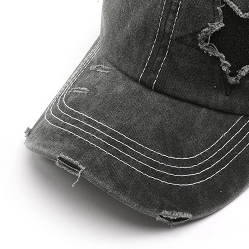 BEAUTODAY Baseball Cap Women Denim Cotton Adjustable Y2K Old School Retro Star Hat Spring Ladies Accessories 96553 260208