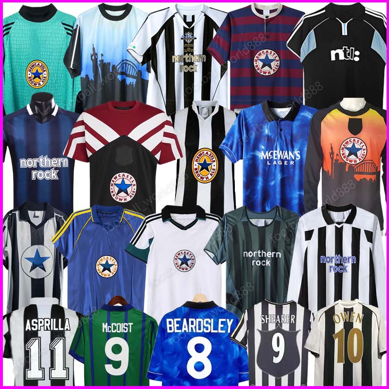 4XL NewCastleS 1983 85 Retro Soccer Jerseys 95 96 97 98 SOLANO EMRE 1999 00 Football Shirts 2003 04 05 06 LUQUE MARTINS Football kits SHEARER Men Kids Kits Socks Sets