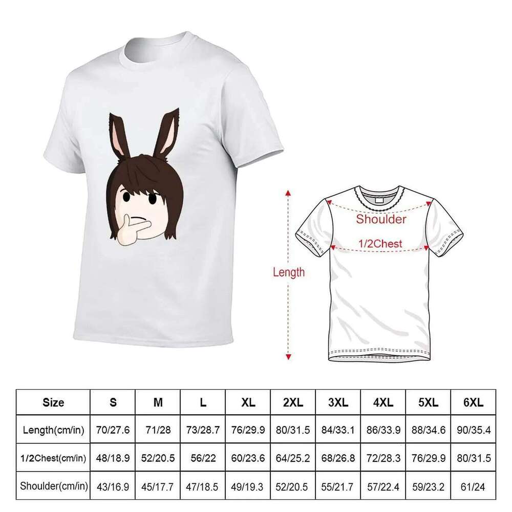 for shirt shirts T-Shirt t cotton Viera anime man Pondering men 100% X260209