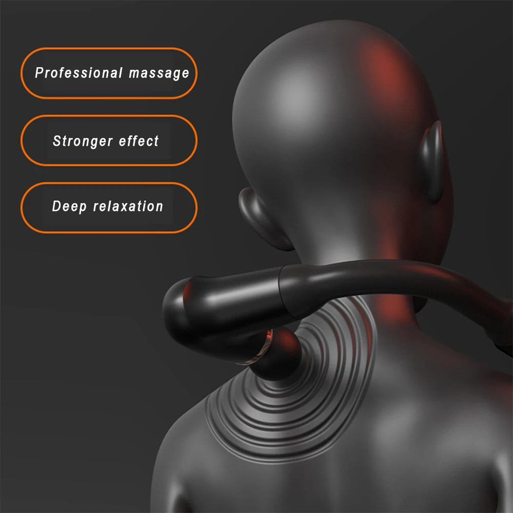 Fascia gun Handle Elbow 3 Modes 6 Gears Adjust Muscle Relaxation Massage Percussion Hammer for Athletes 260129