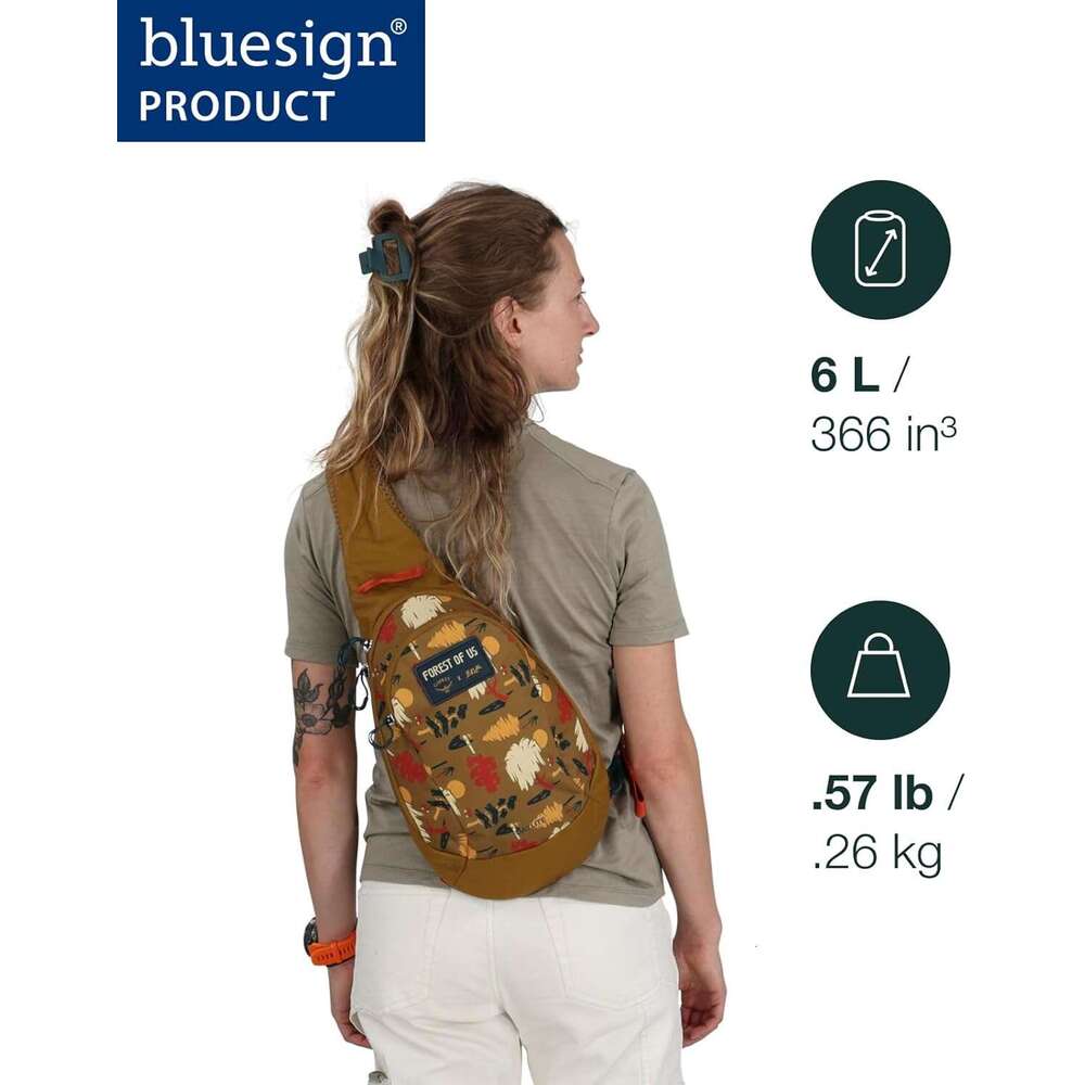 Daylite Shoulder Sling Bag Crossbody Backpack For Everyday Carry Festivals And Travel
