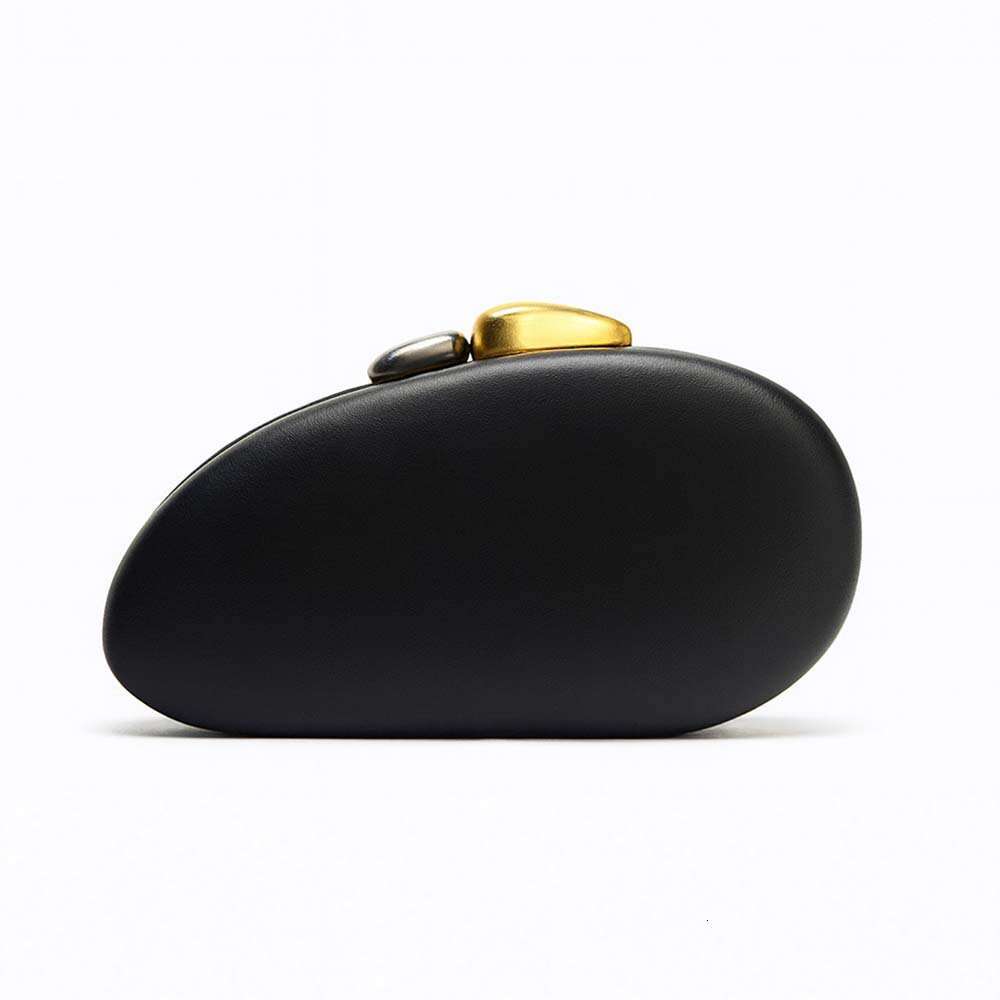 Clutch Bag Women's Foreign Trade Cross-Border European And American New Single Shoulder Crossbody Studded Unique Shape Evening Clutch Bag