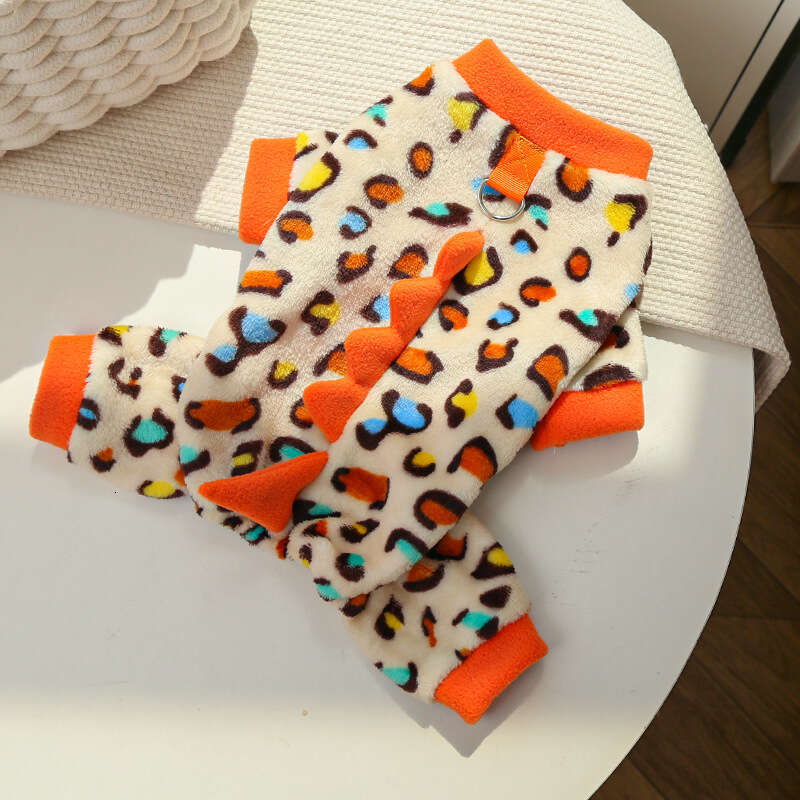 Pet Clothes Autumn Winter Four-Legged Cotton Coat Cartoon Transformation Costume Cat Apparel Dog Clothing Supplies