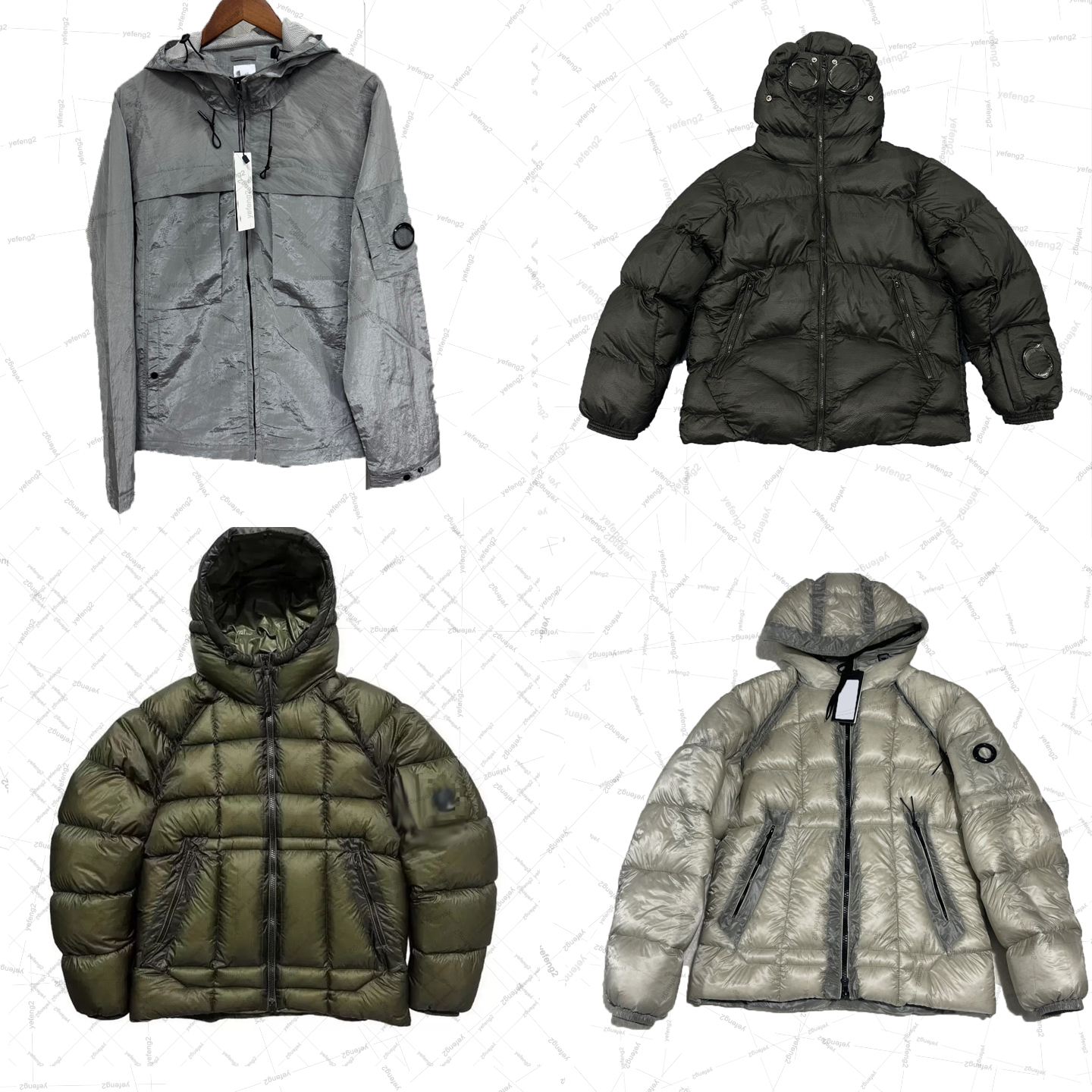 Mens jacket designer puffer jacket zipper hoodies classic fashion company autumn and winter cotton padded jacket