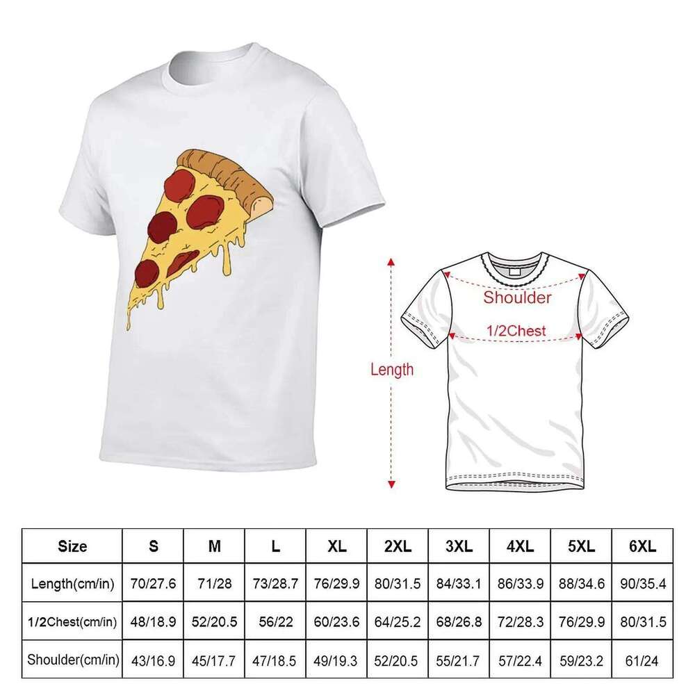 Slice shirt for mens t man graphic shirts Pizza T-Shirt X260209