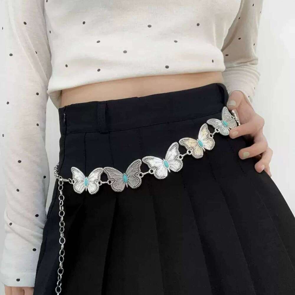 Y2K Glitter Waist Sexy Multi Layer Belly Belt For Women Star Tassel Design Summer Beach Bikini Body Jewelry Chain X260209