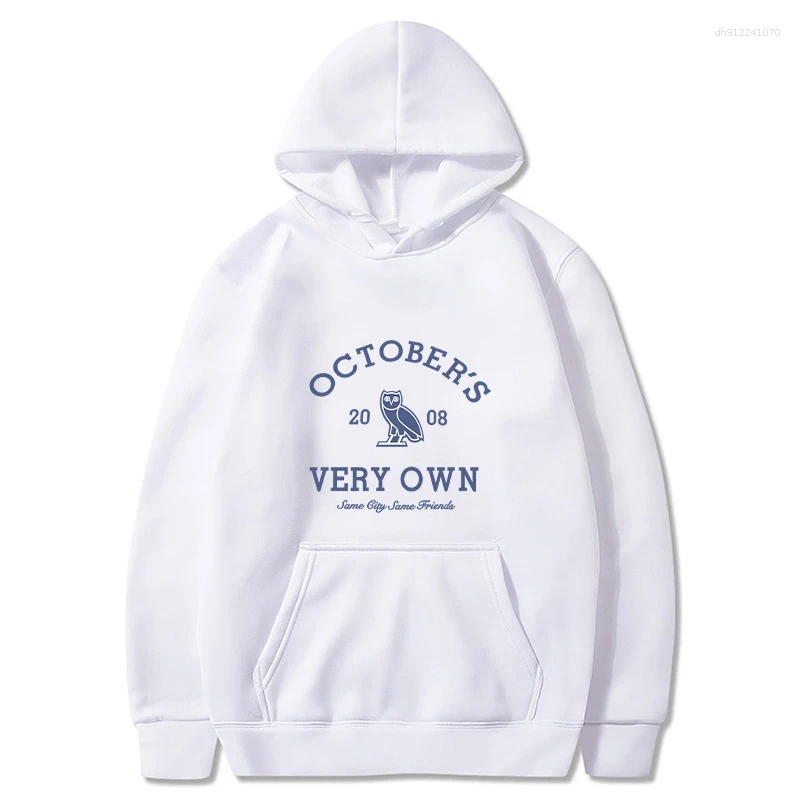 Men's Hoodies October's Men and Women Very Own Letter Printed Long Sleeve Casual Hoodies - view 3