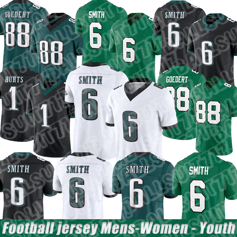 #1 Jalen Hurts Philadelphiacity Eagleses Jerseys #26 Saquon Barkley #6 DeVonta Smith #11 A.J. Brown Jason Kelce Cooper DeJean Brian Dawkins Football Jerseys
