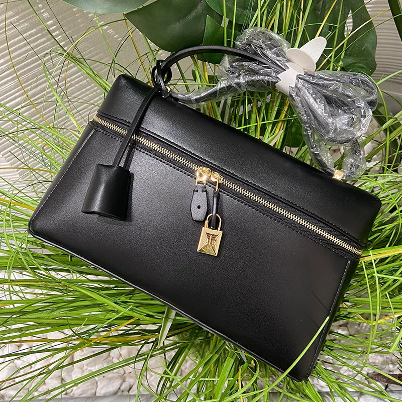 2025 Lunch Box Bag Leather Crossbody for Women Fashion Shoulder Handbag Purse Tote 260208