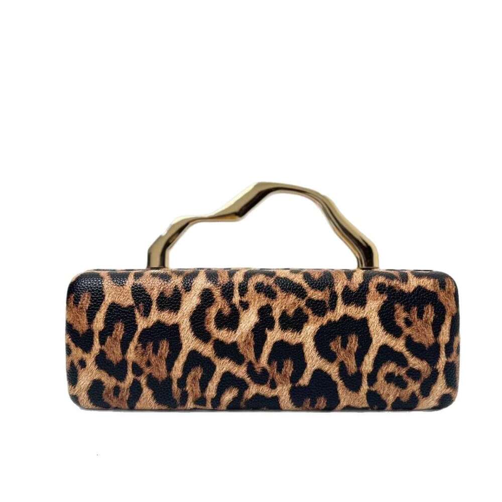 Cross-Border Exclusive Supply Of Women's Fashionable Unique Leopard Print Clutch Evening Handbags, Crossbody Party And Wedding Bags, Stylish Gift