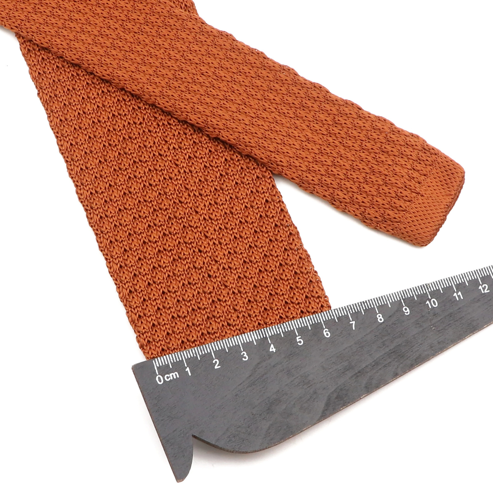 Mens Knitted Ties Classic Striped Skinny Necktie For Business Wedding Party British Style Necktie Winter Neck Wear Accessory 260208
