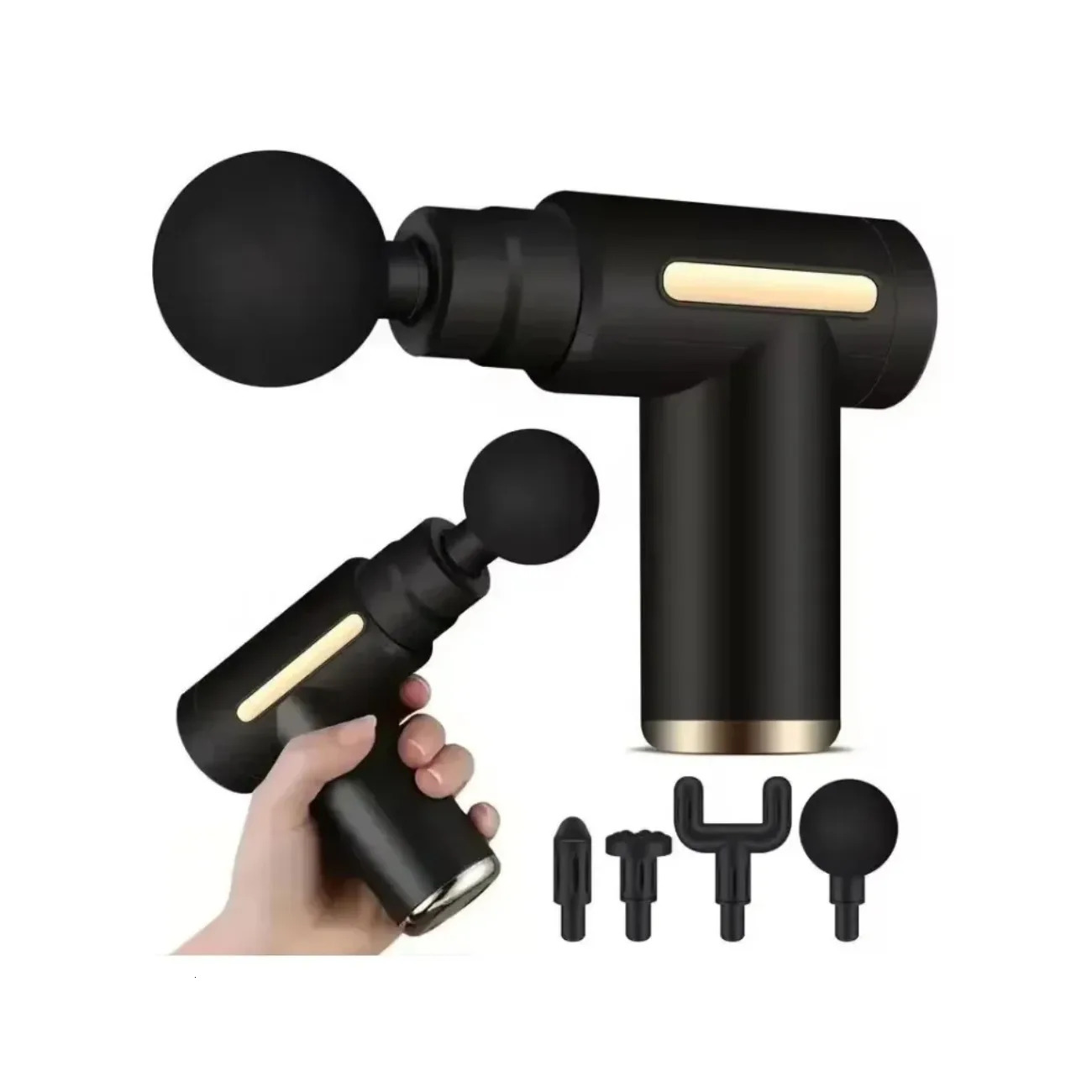 Mini USB Massage Gun Portable Fascia Relaxer for Neck Shoulders and Back Quiet Muscle Relief for Home and Travel 260129