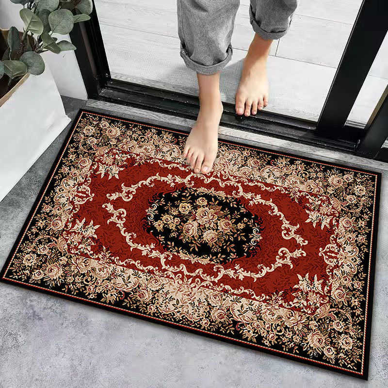 Floor mat door mat entrance carpet bathroom bedroom toilet household kitchen water absorbing pad entrance mat S260207