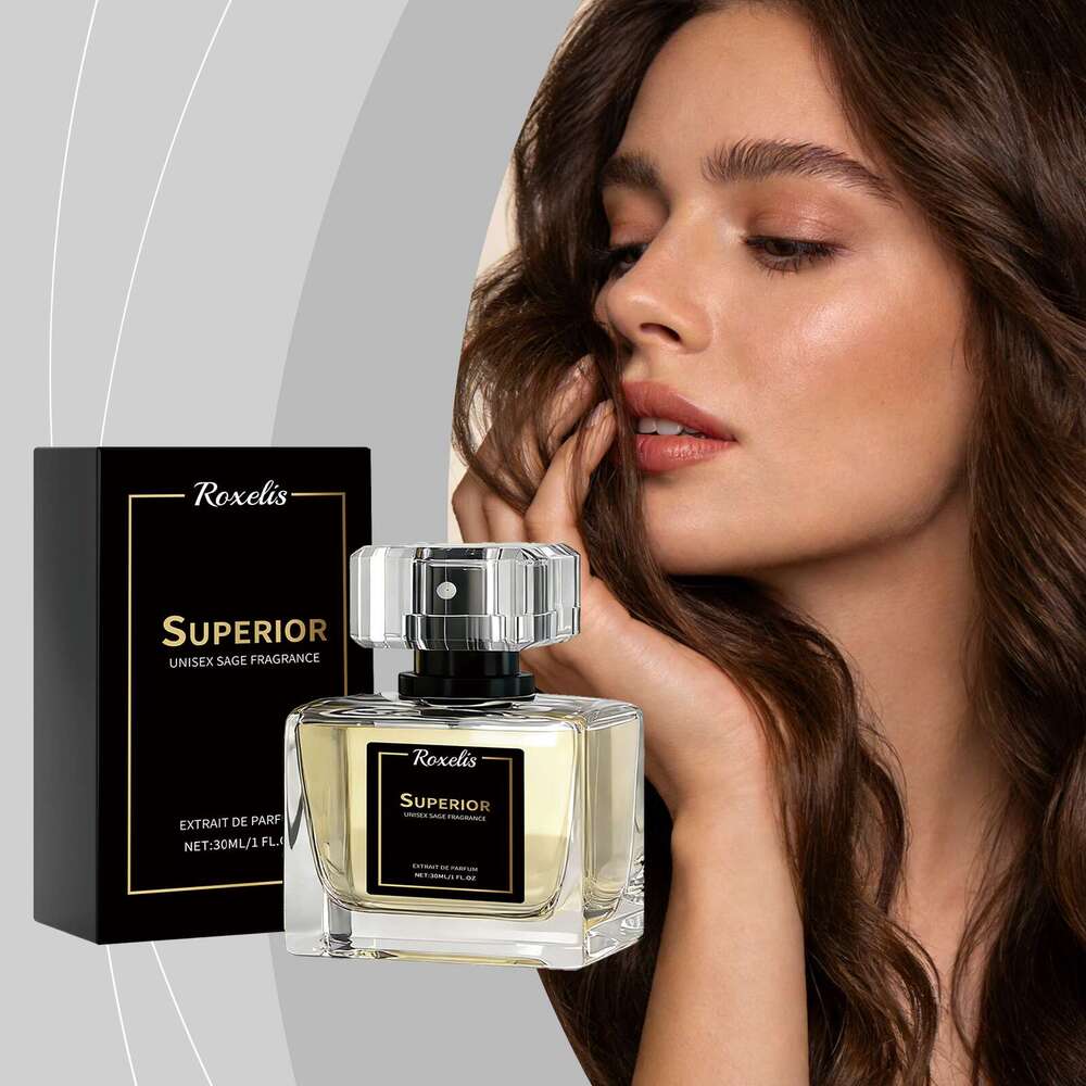 Roxelis Fragrant Sage Perfume - Natural, Gentle, Elegant, Long-lasting, Suitable for Daily Commuting and Dating