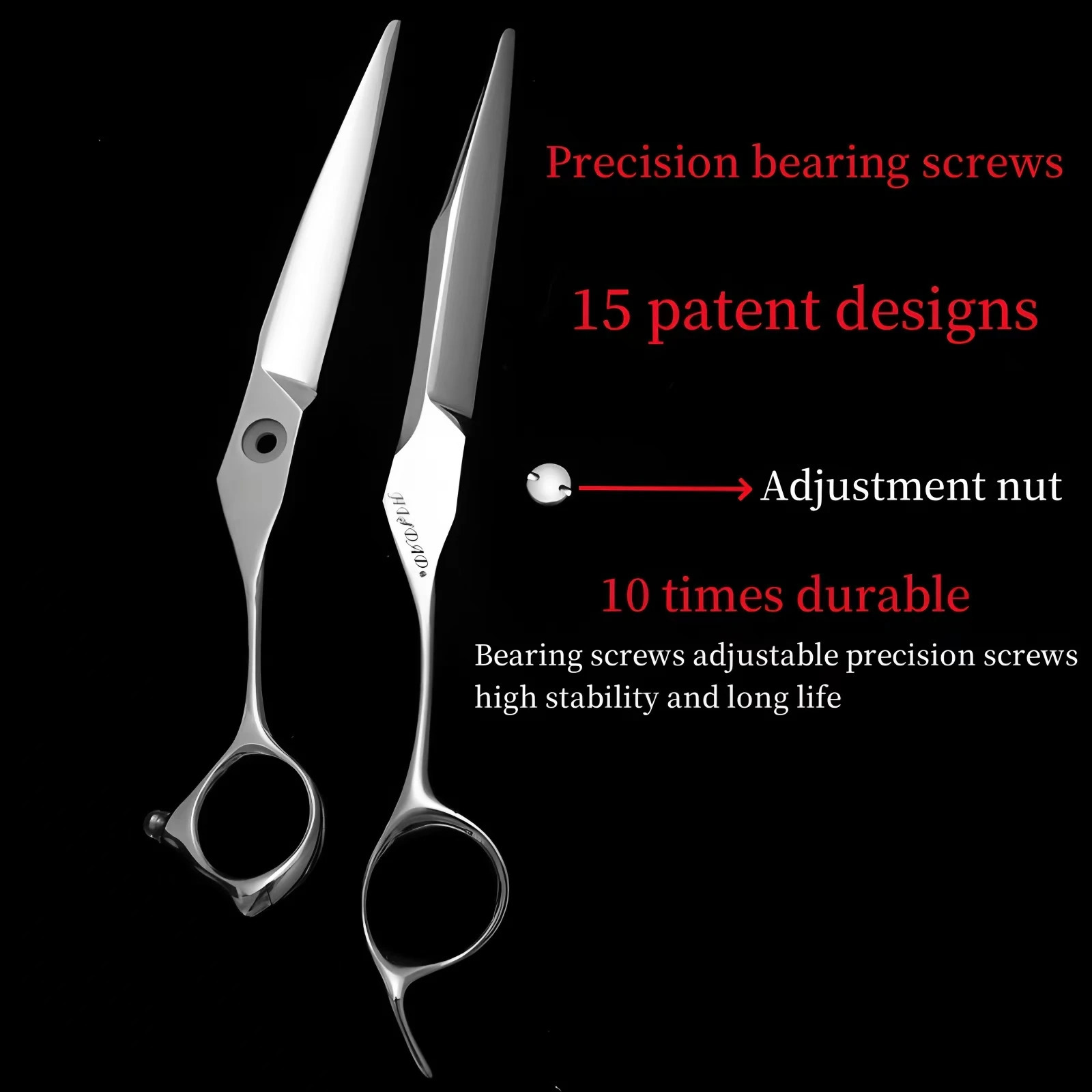 Highend barber scissors handmade 606570inch hair cutting VG10 Material Special for salons 260205