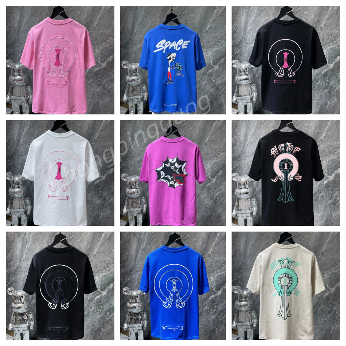 designer clothes men t shirt unisex graphic tee summer pullover top loose Y2K short sleeve streewear womens designer shirt cotton hip hop tshirt