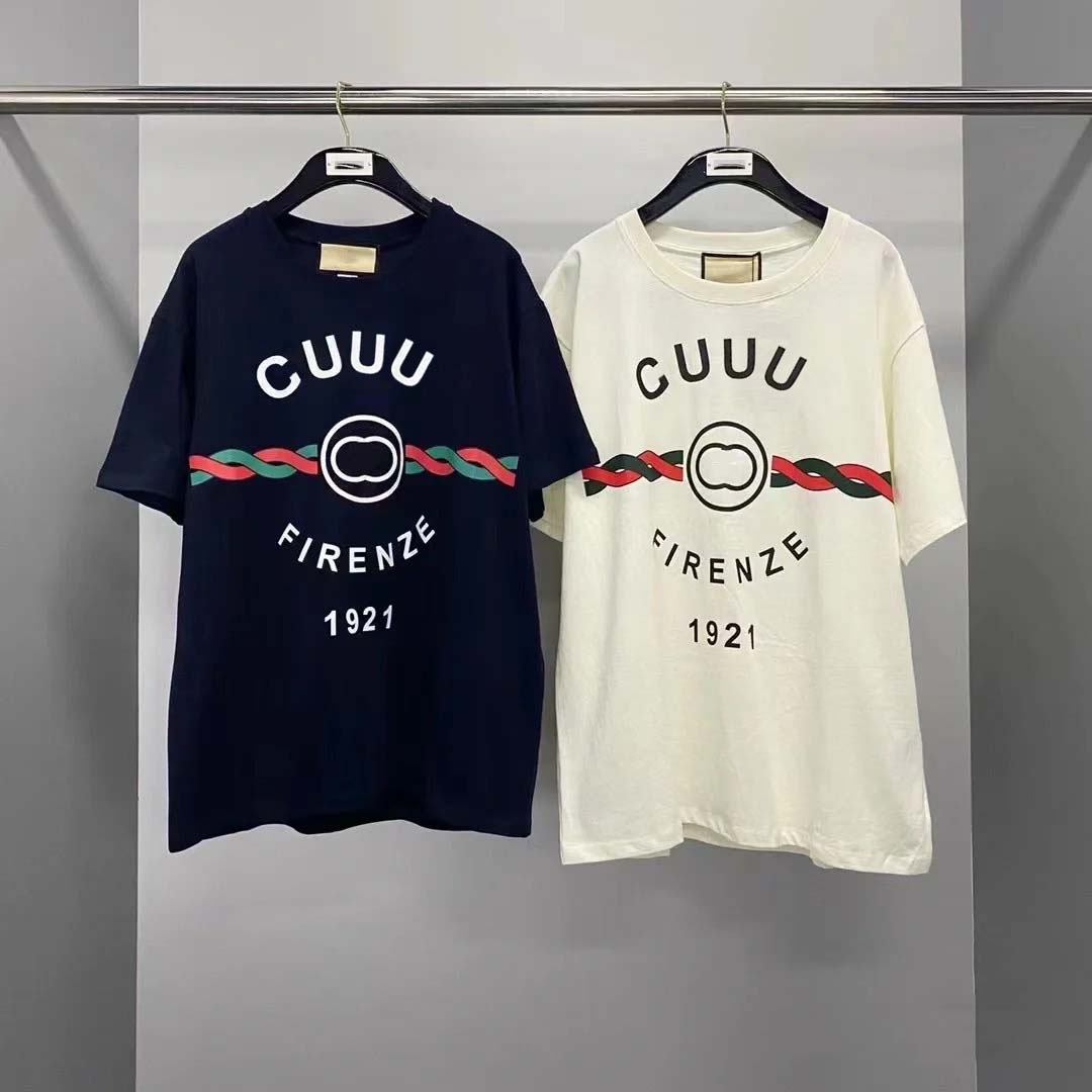 designerMen's T-Shirts men designer t-shirt mens and womens shirt fashionable letter printed round neck black and white short sleeved t-shirt mens oversized t-shirt