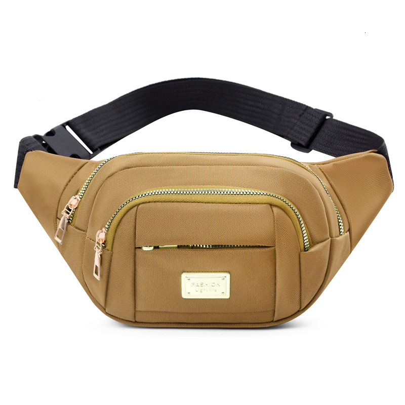 Waist Bag for Women Multifunctional Large Capacity Water-Resistant Running Outdoor Sports Phone Wallet Durable Oxford Cloth Cash Holder 241029