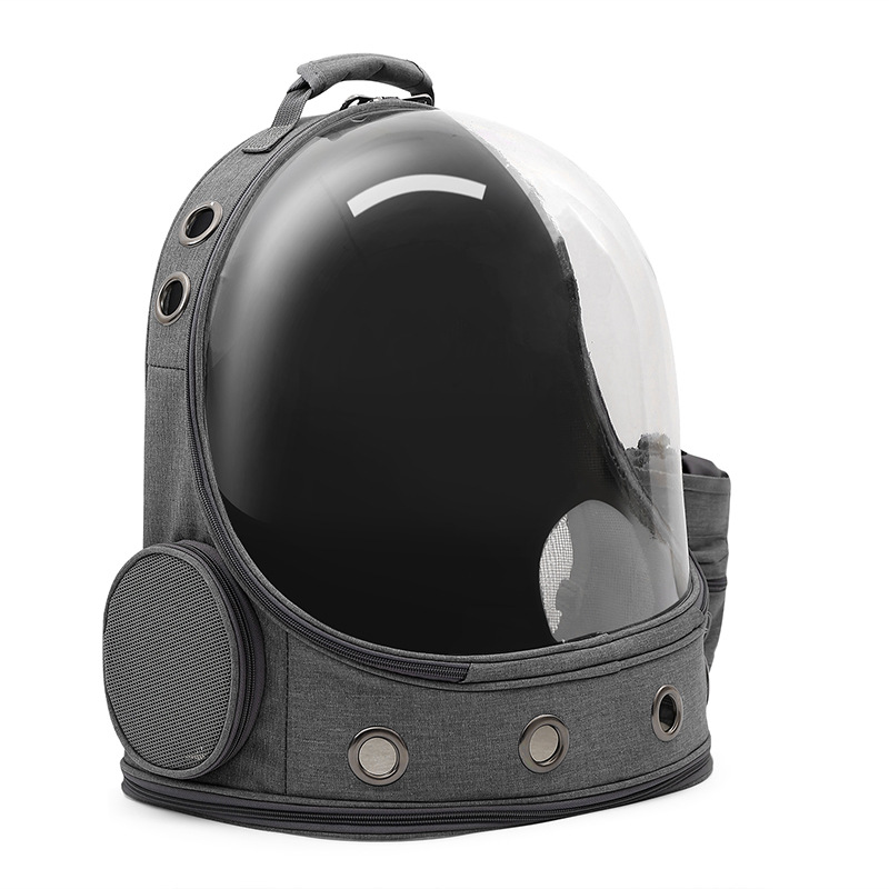 Cute Pet Backpack Outdoor Large Capacity Breathable Pet Bag Cat Transparent Small Dog Space Cabin Dog Backpack