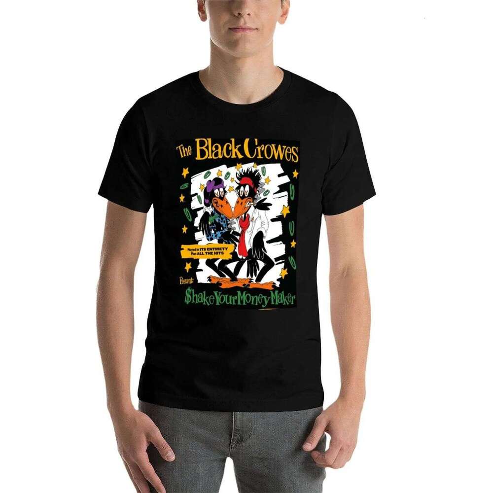 dua dsjerr burung shake gagak your berpakaian money kasual maker sedang merokok T-Shirt X260209