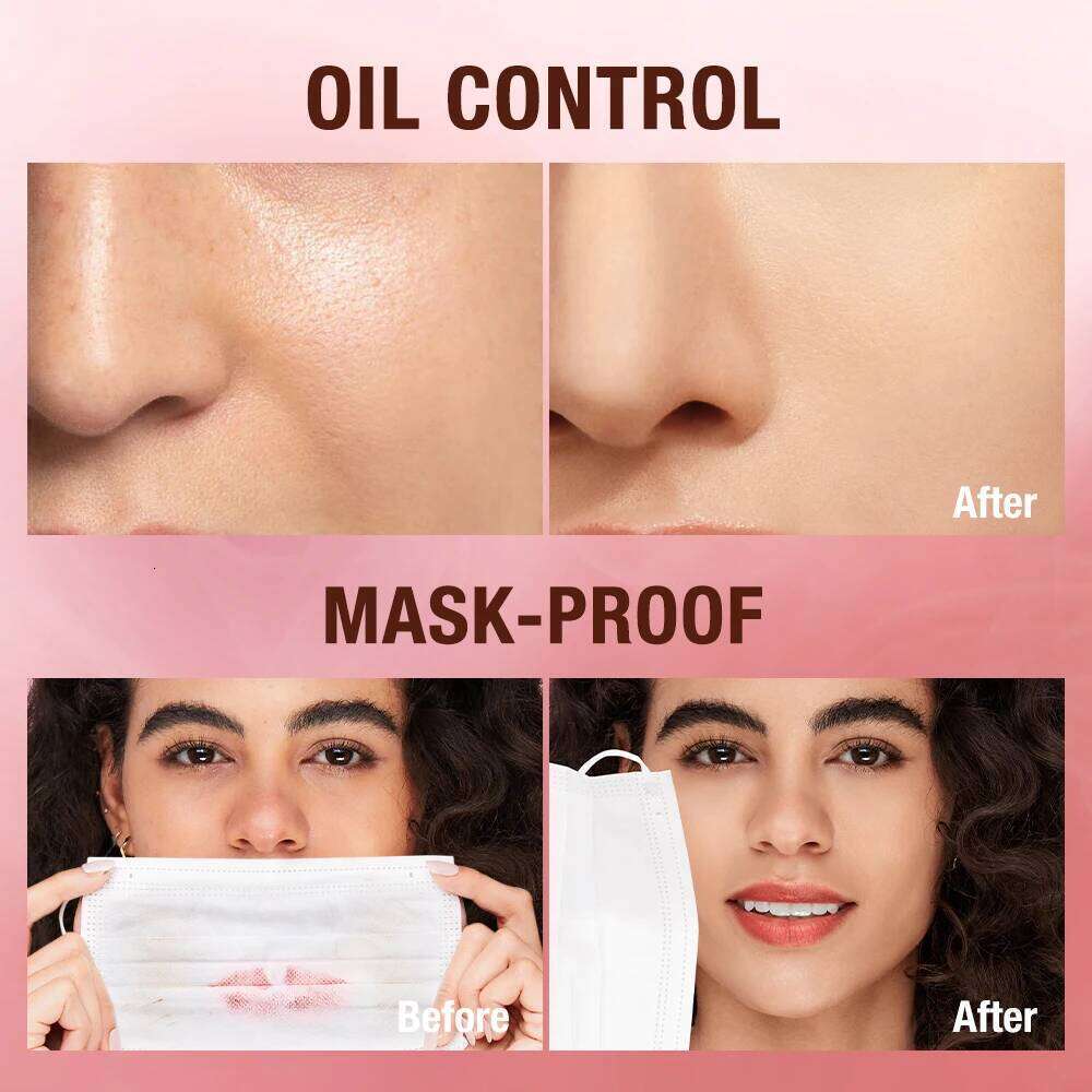 O.TWO.O 24 Hours Oil-control Waterproof Matte Face Makeup Cosmetic Setting Compact Powder 26L0209