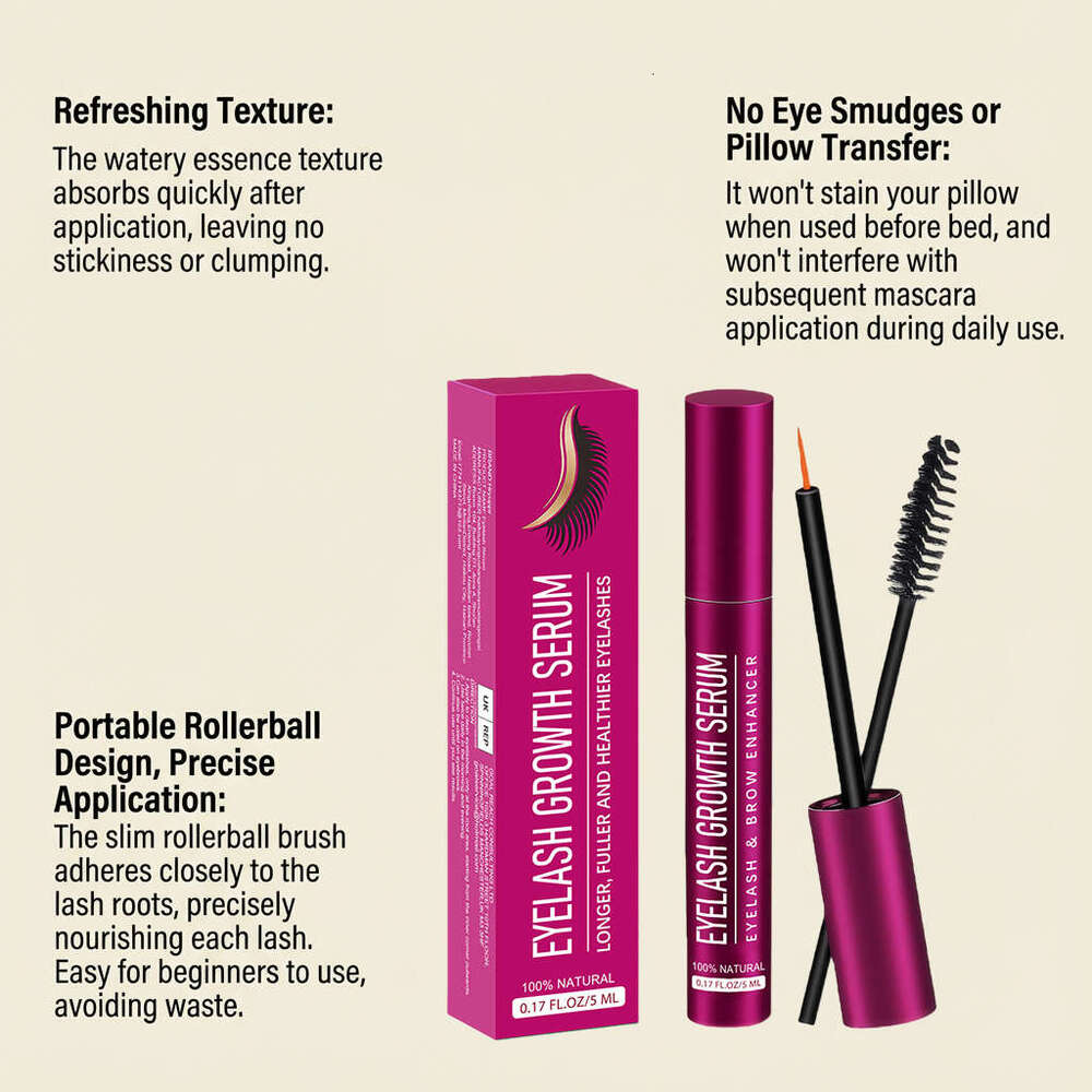 AMZ Mascara: Daily application to moisturize protect the eyelash roots, creating naturally curled, light, shiny, delicate, and beautiful makeup