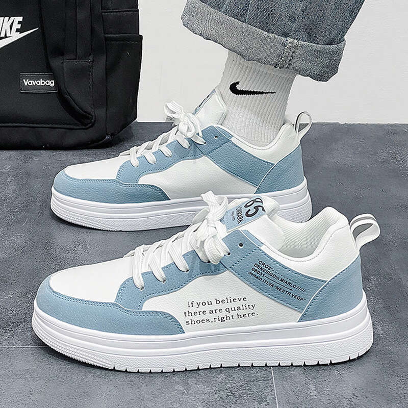 Internet Celebrity Hot-Selling Men's 2025 New Versatile Niche Design Casual Flat Student Sports Trendy Shoes