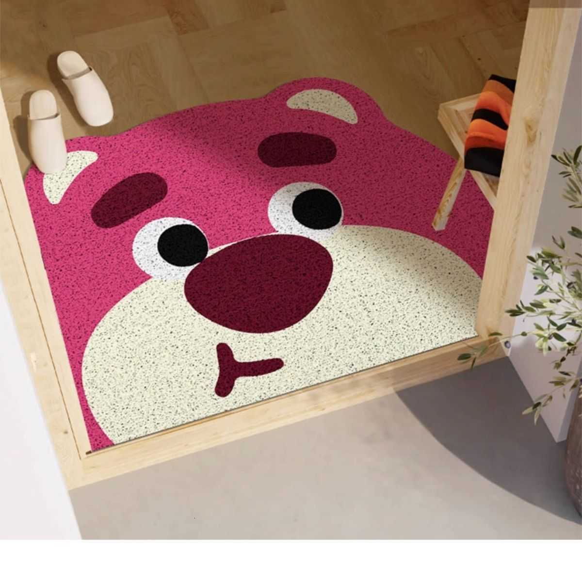 Silk loop floor mat for home entrance cartoon Doraemon doormat non-slip entryway mat foot mat for the hallway entrance S260207