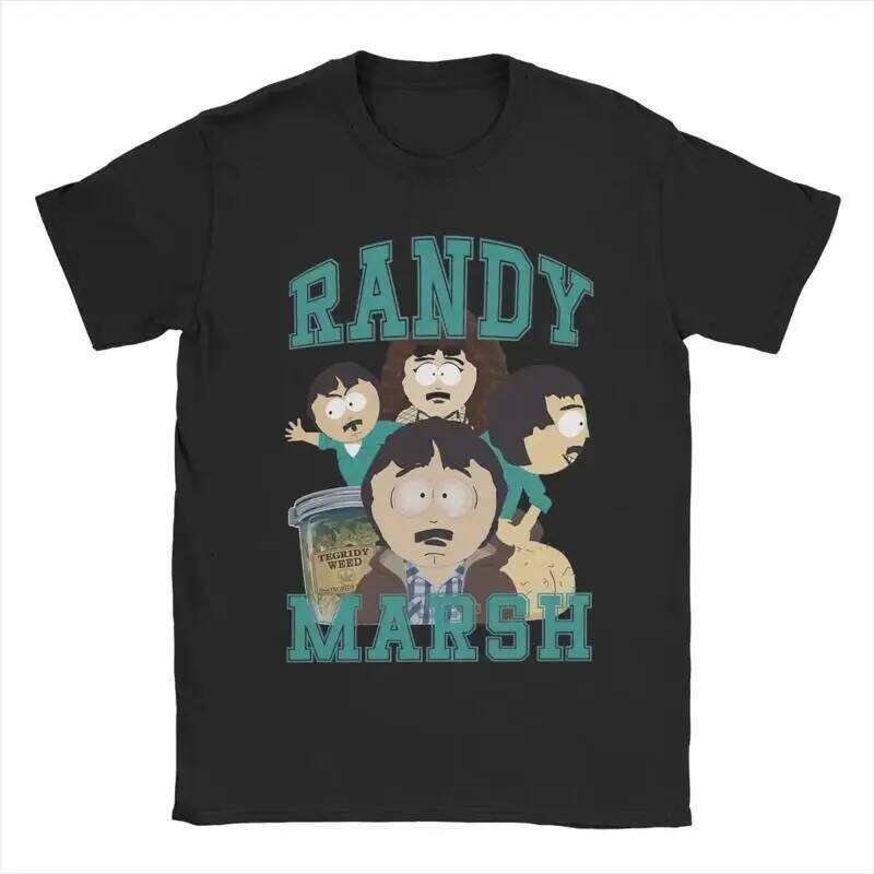 Randy Marsh Southparks Men'S T Shirt Awesome Crewneck X260209