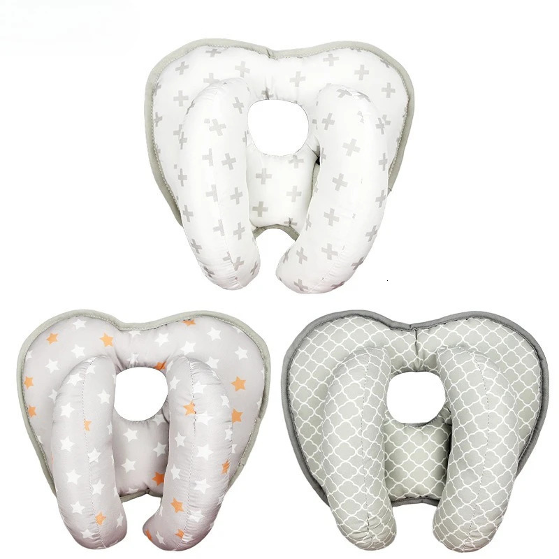 Infant Head Support Pillow for Car Seat Stroller Baby Neck Support Cushion with Adjustable Straps Child Head Rest Travel Pillow 260124