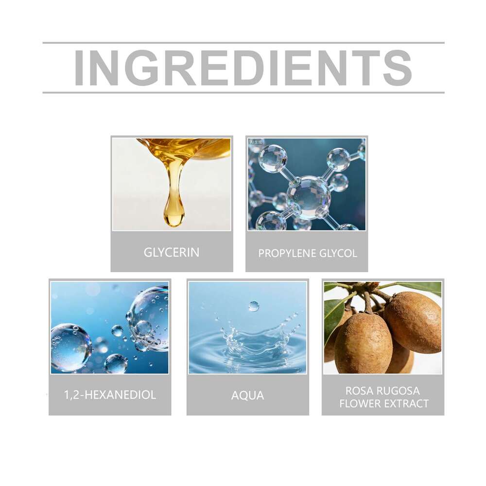 Roxelis Vanilla Light Fragrance Gentle Skin-Friendly Formula Long-Lasting Natural Scent Soft Skin-Adhering Aroma