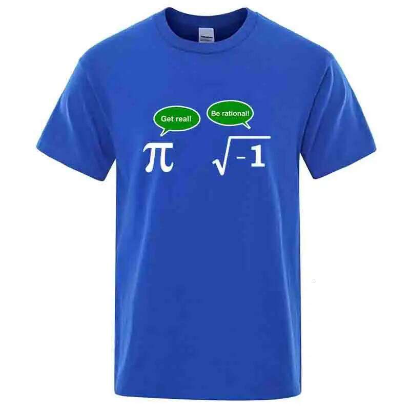 Men's High Quality 100% Cotton Funny Math Design Printed Loose in Summer Casual O-neck T-shirt for Men Tees Male Tops X260209