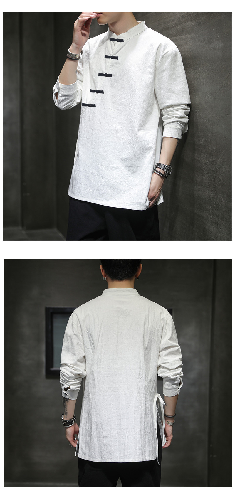 New Chinese Sle Linen ort Men Summer Tang Suit Improved Version Top Outerwear