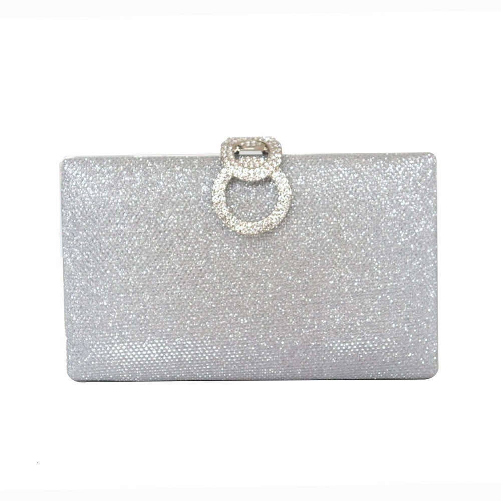New Style Glitter Evening Handmade Shiny Material Banquet Multi-Color Women's Clutch Bag Manufacturer Wholesale