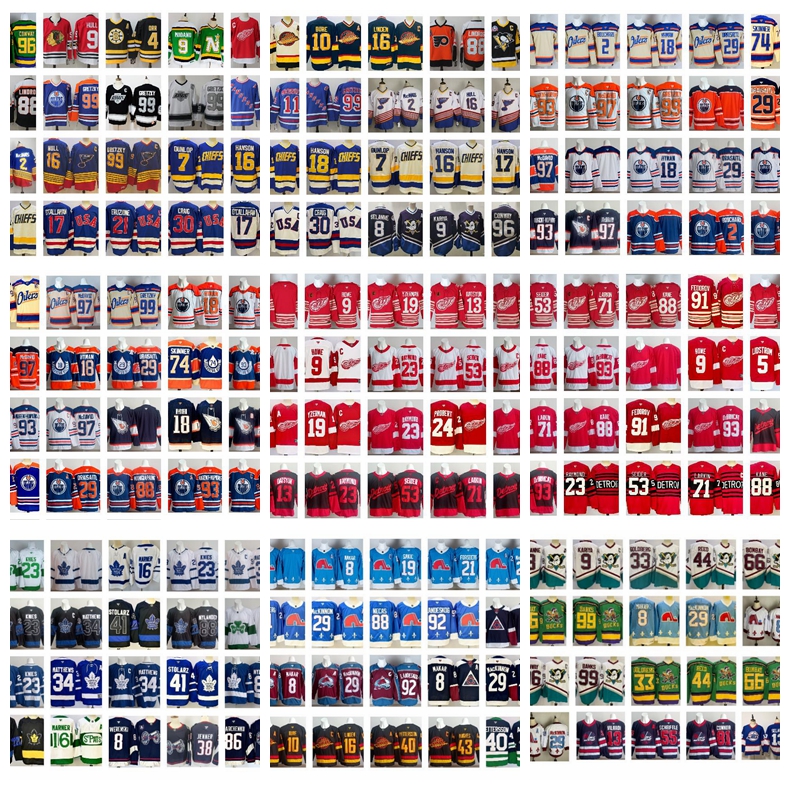 USA Canada Hockey Jerseys Alex Ovechkin Connor McDavid Connor Bedard Patrick Crosby Quinn Hughes Mitch Marner Ivan Demidov Nathan MacKinnon Matthew Wayne Caufield