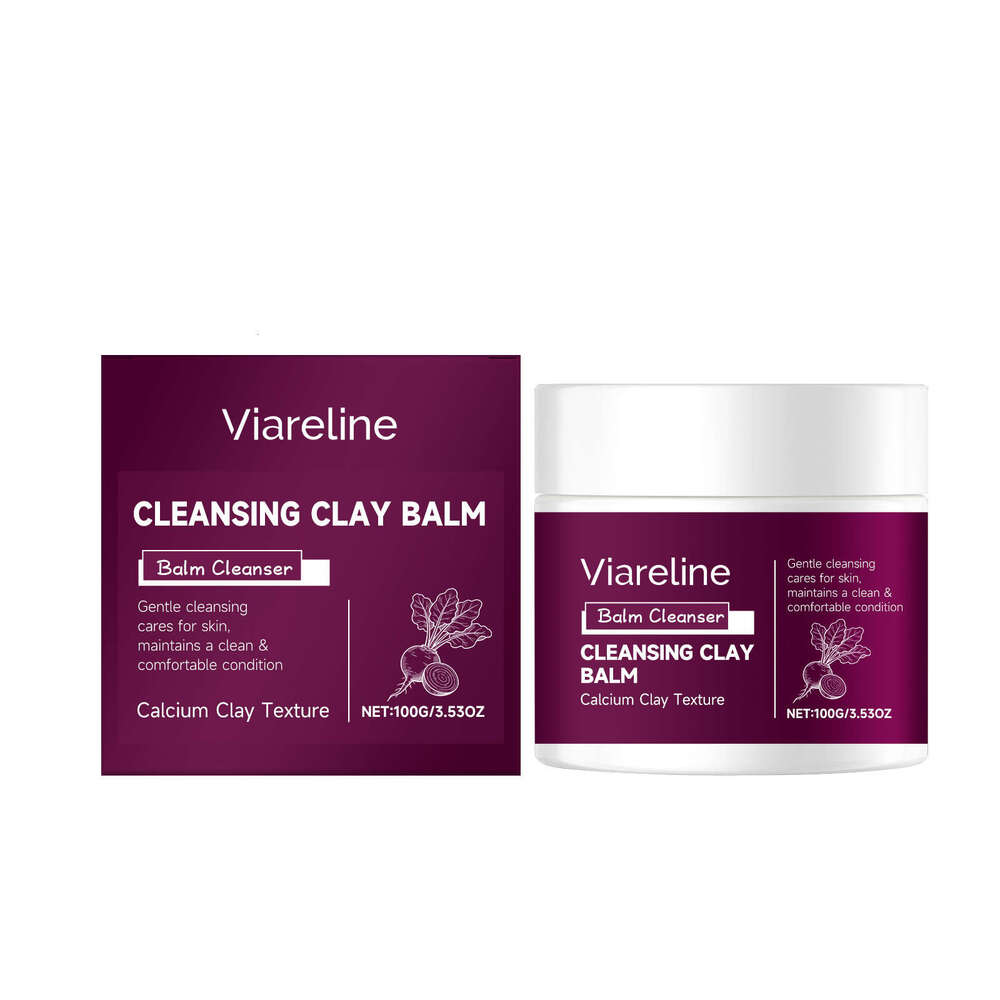 Viareline Beetroot Cleansing Mud Mask Gentle facial cleansing, moisturizing and purifying, daily application mask