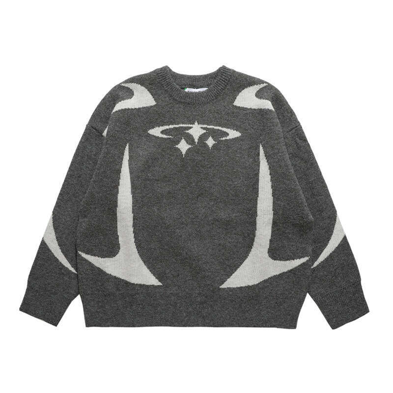 Elegant Commuter Style Pullover Women's Autumn Winter New Loose Versatile Round Neck Knitted Sweater Outerwear