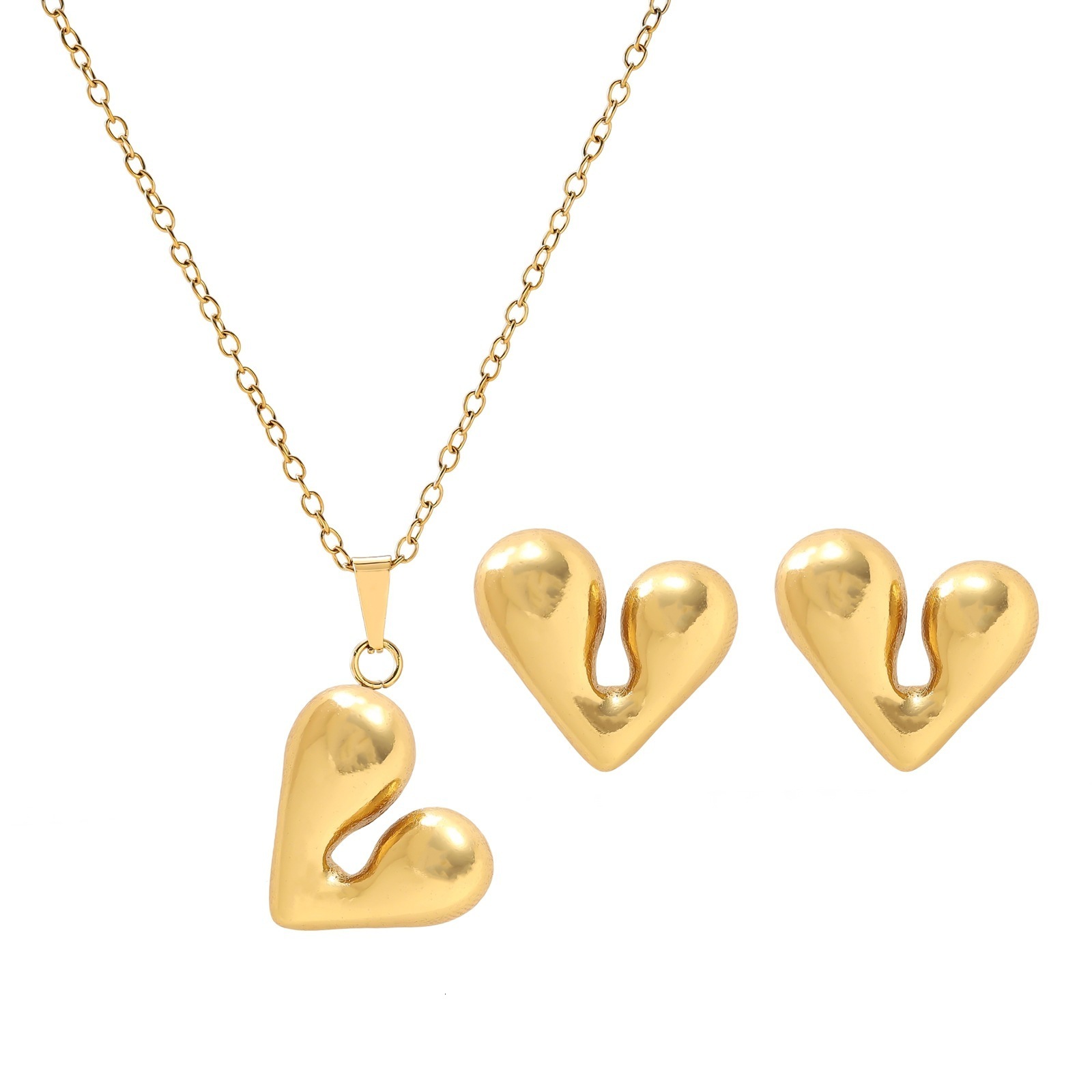 Alhamdulillah Token Car Hanger personality Arabic Calligraphy Necklace Stainless Steel Pendants Islam Muslim Religious Jewelry 250425