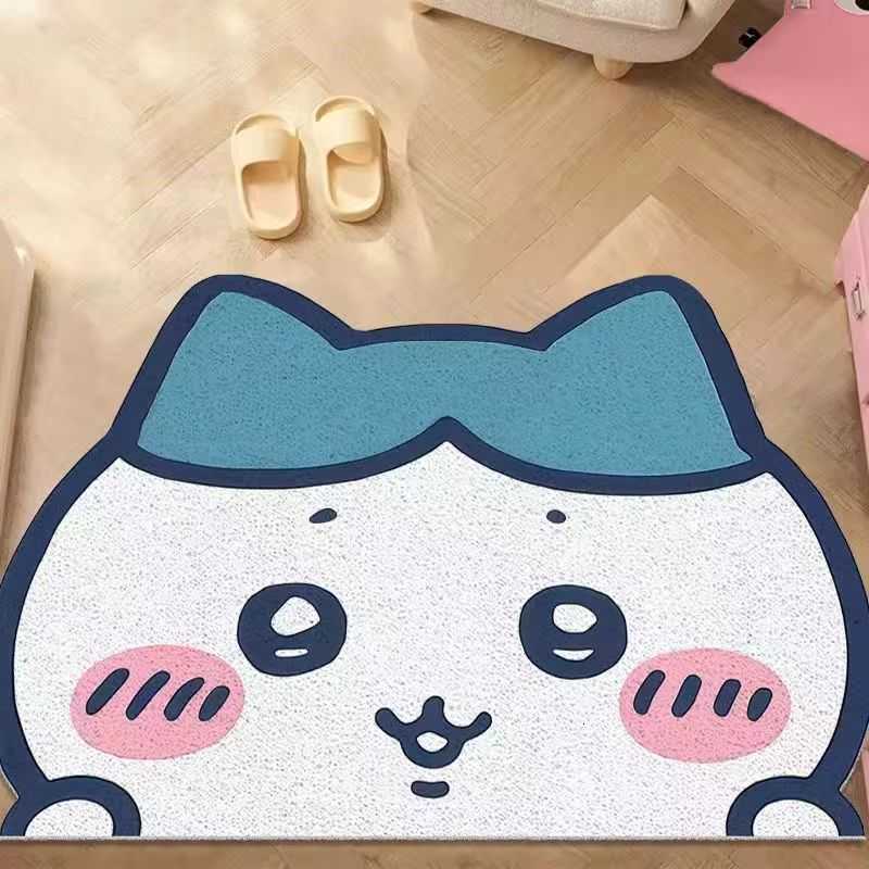 Cute Usagi entrance mat for home use non-slip silk loop carpet mat can be cut to size S260207
